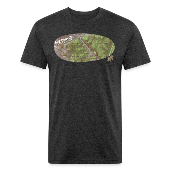 Ape Canyon Tee Shirt - heather black