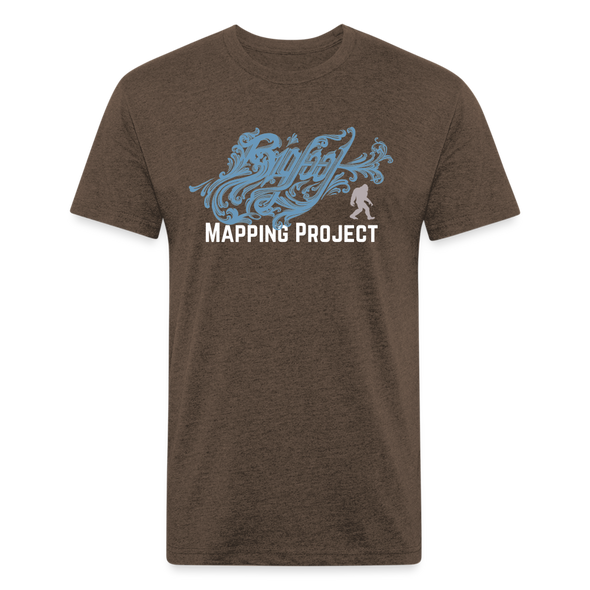Bigfoot Blues - (Fitted Cotton/Poly) - heather espresso