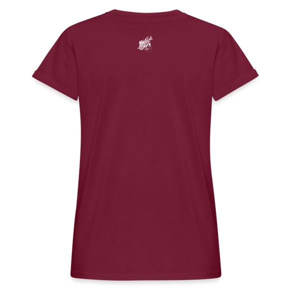 Ape Canyon Women's Fit Tee Shirt - burgundy