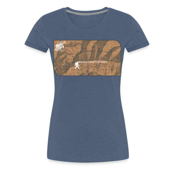 Bluff Creek - Women's - heather blue