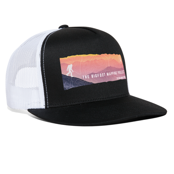 BMP Hat (Black Front) - black/white