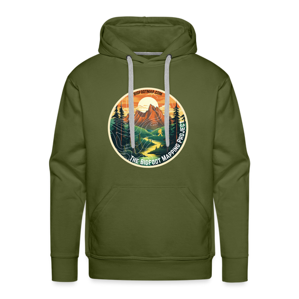 Men’s Premium Hoodie - olive green