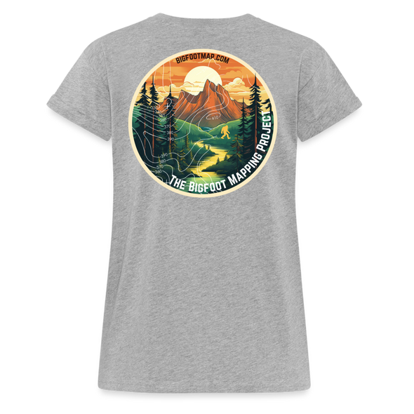 Women's Retro Bigfoot - heather gray