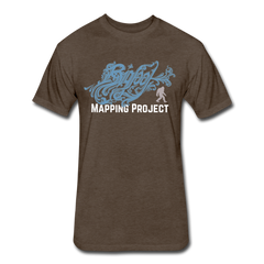 Bigfoot Blues - (Fitted Cotton/Poly) - heather espresso