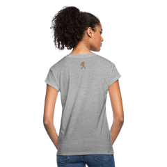 Bigfoot Mapping Project - Women's Relaxed Fit T-Shirt - heather gray