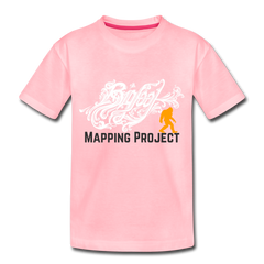 Bigfoot Mapping Project - Toddler Premium T-Shirt - pink