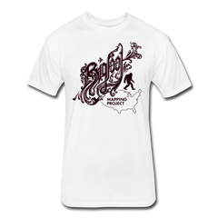 Bigfoot Mapping Project USA (Fitted Cotton/Poly) - white