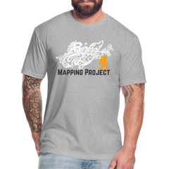 Bigfoot Mapping Project - Marmalade Bigfoot (Fitted Cotton/Poly) - heather gray