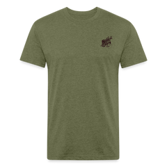 Retro Bigfoot - heather military green