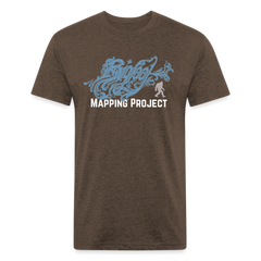 Bigfoot Blues - (Fitted Cotton/Poly) - heather espresso