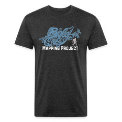 Bigfoot Blues - (Fitted Cotton/Poly) - heather black