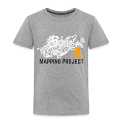 Bigfoot Mapping Project - Toddler Premium T-Shirt - heather gray