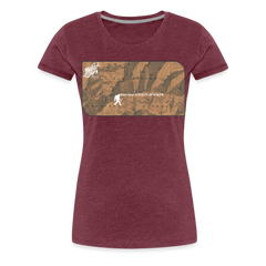 Bluff Creek - Women's - heather burgundy