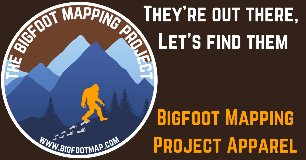 Bigfoot Mapping Project Shop - Social Sharing