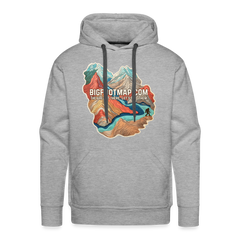 They're Out There Hoodie - heather grey