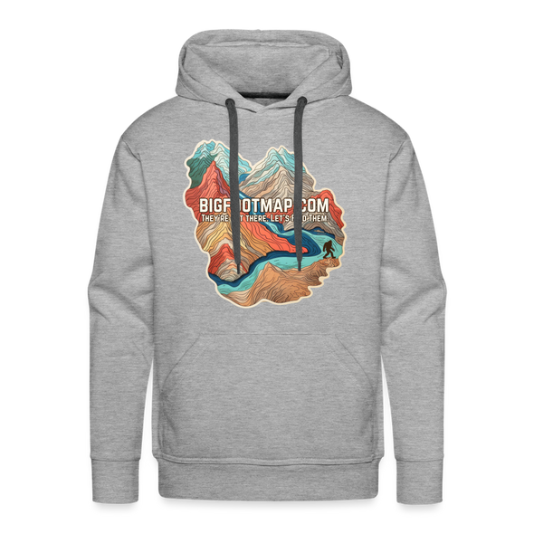 They're Out There Hoodie - heather grey