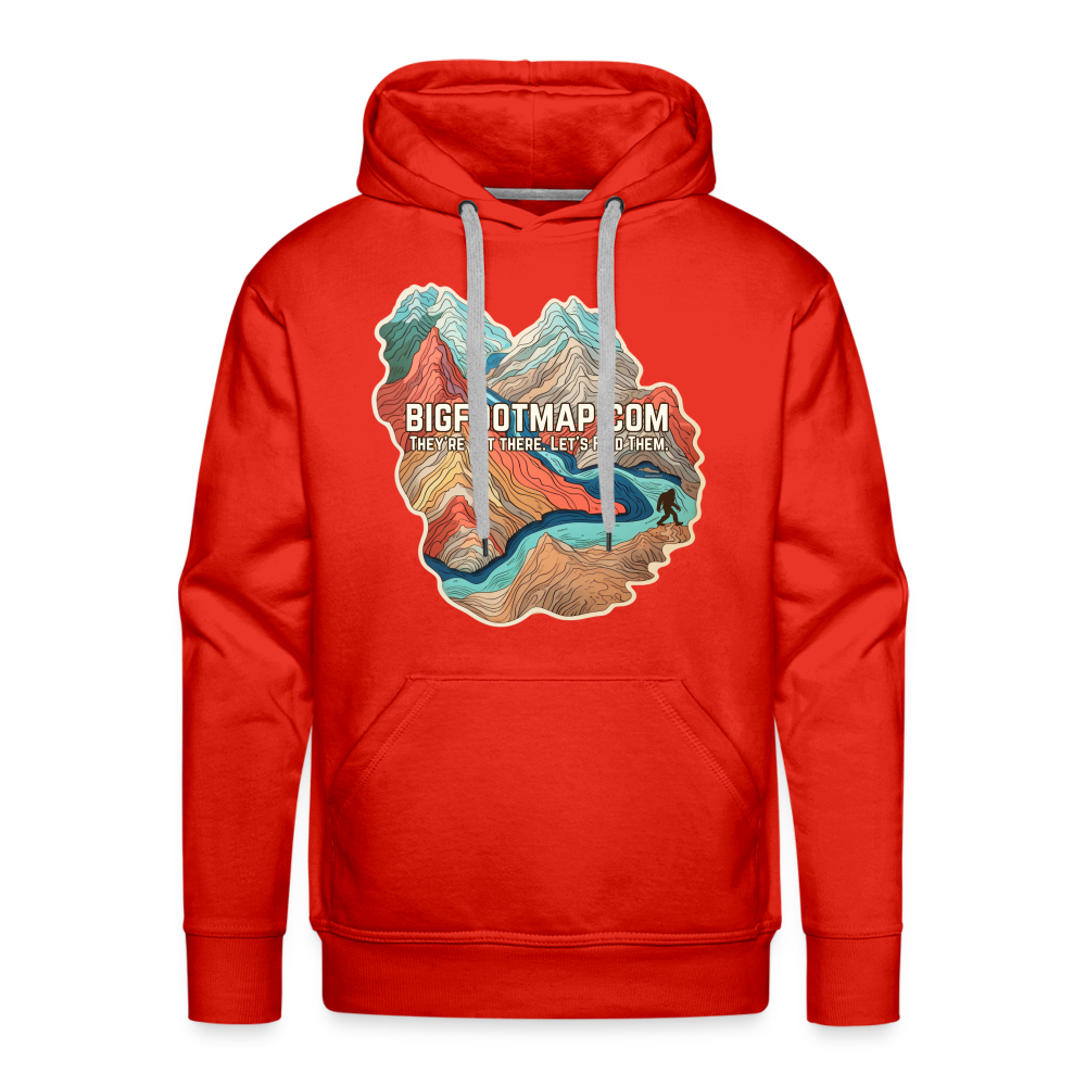 They're Out There Hoodie - red