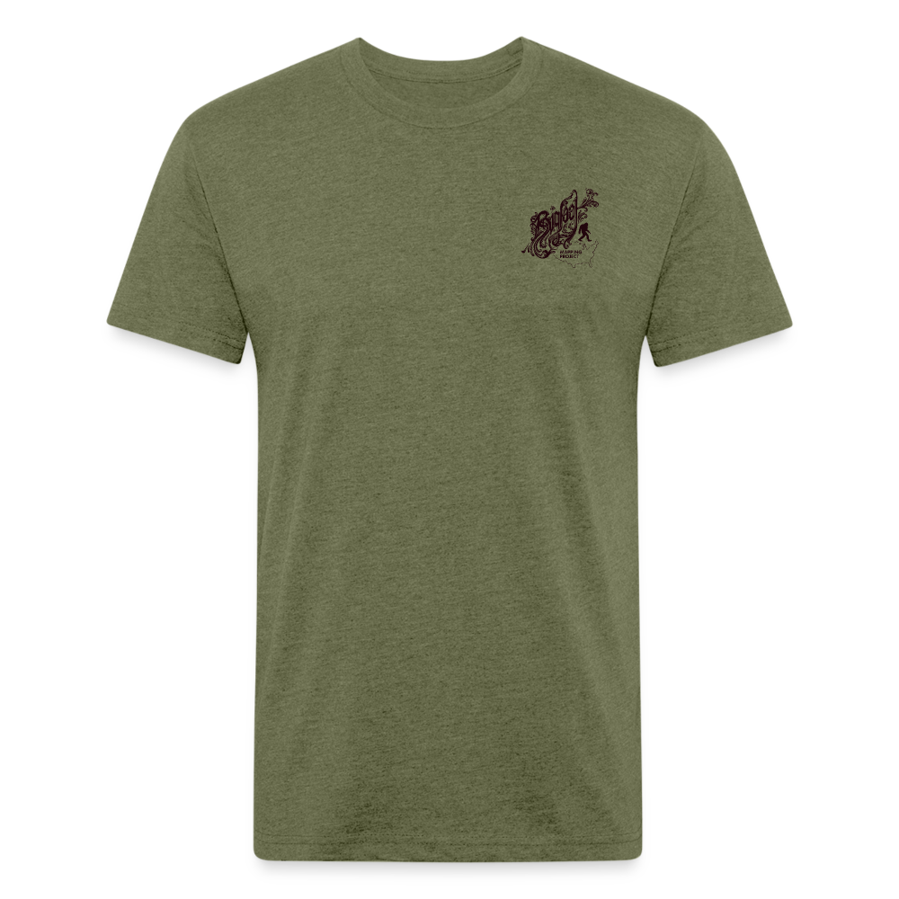 They're Out There - heather military green