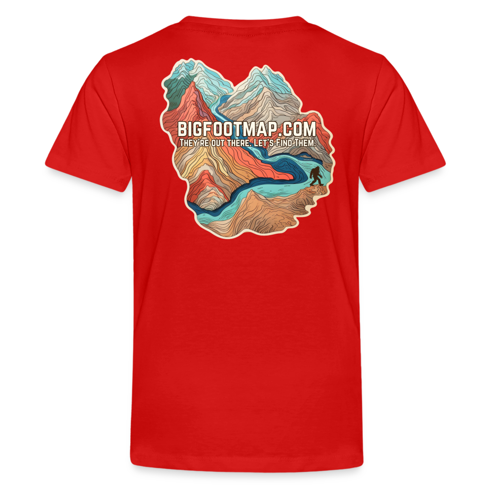 They're Out There - Kids' Premium T-Shirt - red