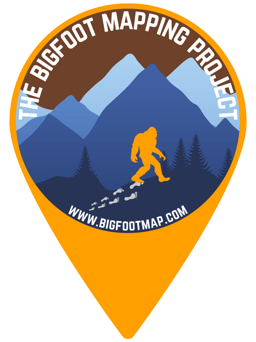 Bigfoot Mapping Project Sticker - BigfootAddress