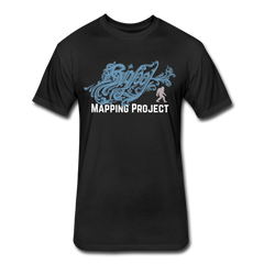 Bigfoot Blues - (Fitted Cotton/Poly) - black