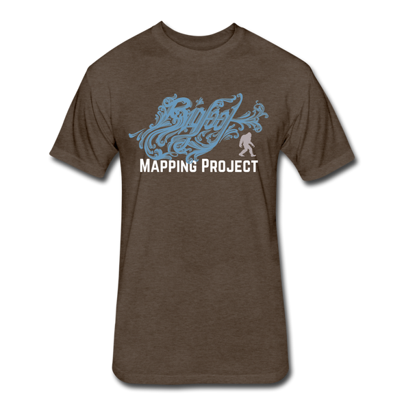 Bigfoot Blues - (Fitted Cotton/Poly) - heather espresso