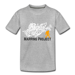 Bigfoot Mapping Project - Toddler Premium T-Shirt - heather gray