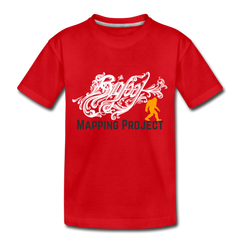 Bigfoot Mapping Project - Toddler Premium T-Shirt - red