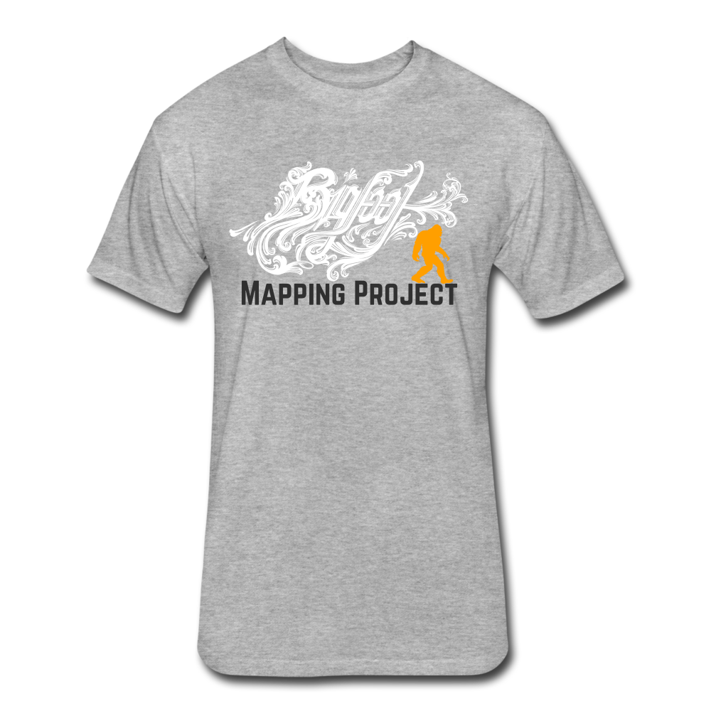 Bigfoot Mapping Project - Marmalade Bigfoot (Fitted Cotton/Poly) - heather gray