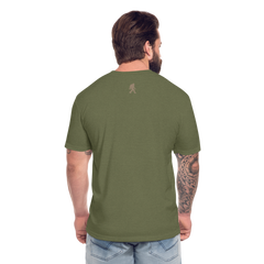 Bigfoot Mapping Project - Marmalade Bigfoot (Fitted Cotton/Poly) - heather military green