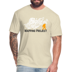 Bigfoot Mapping Project - Marmalade Bigfoot (Fitted Cotton/Poly) - heather cream
