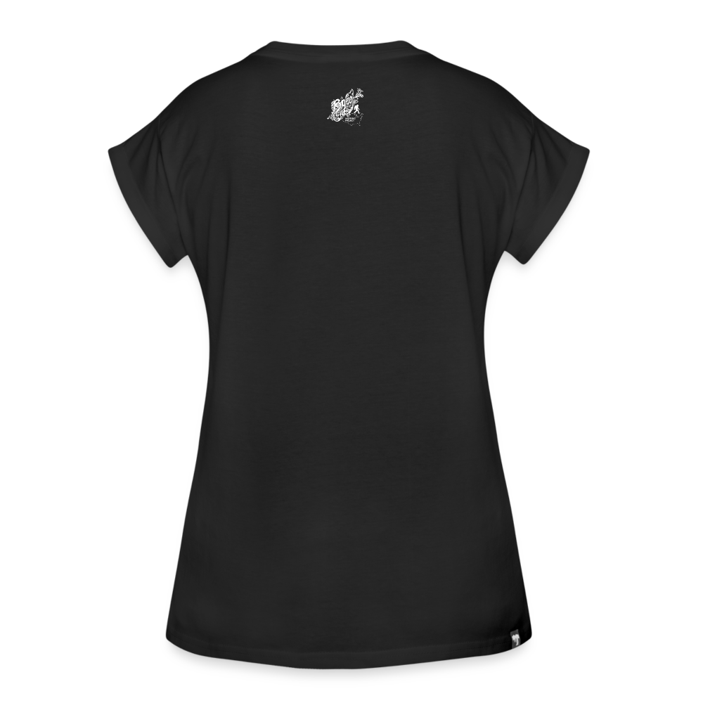 Bigfoot Sunset - Women's Relaxed Fit T-Shirt - black