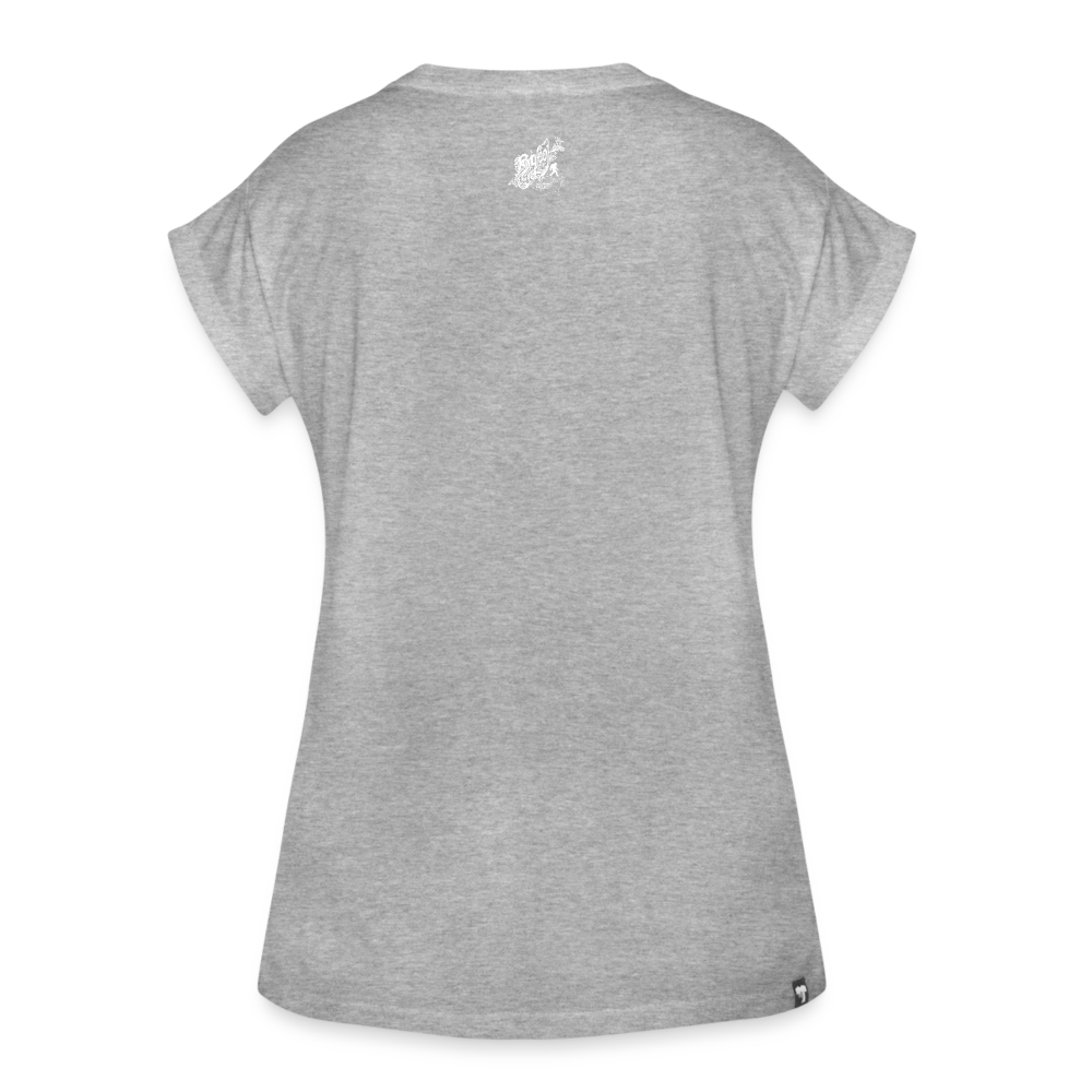 Bigfoot Sunset - Women's Relaxed Fit T-Shirt - heather gray